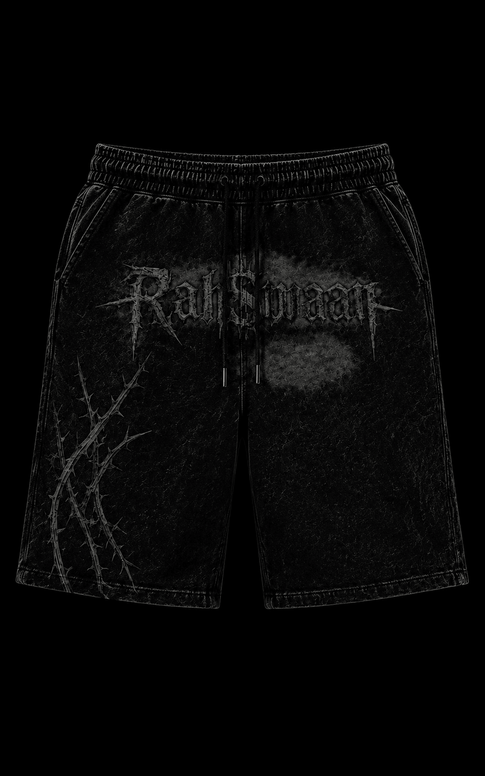 gothic streetwear shorts